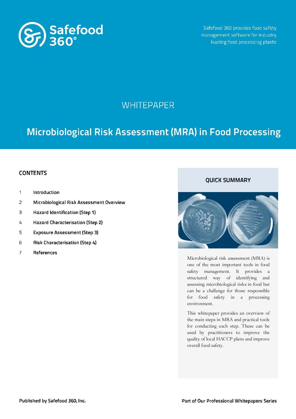 Managing Food Safety Risks (S-1056