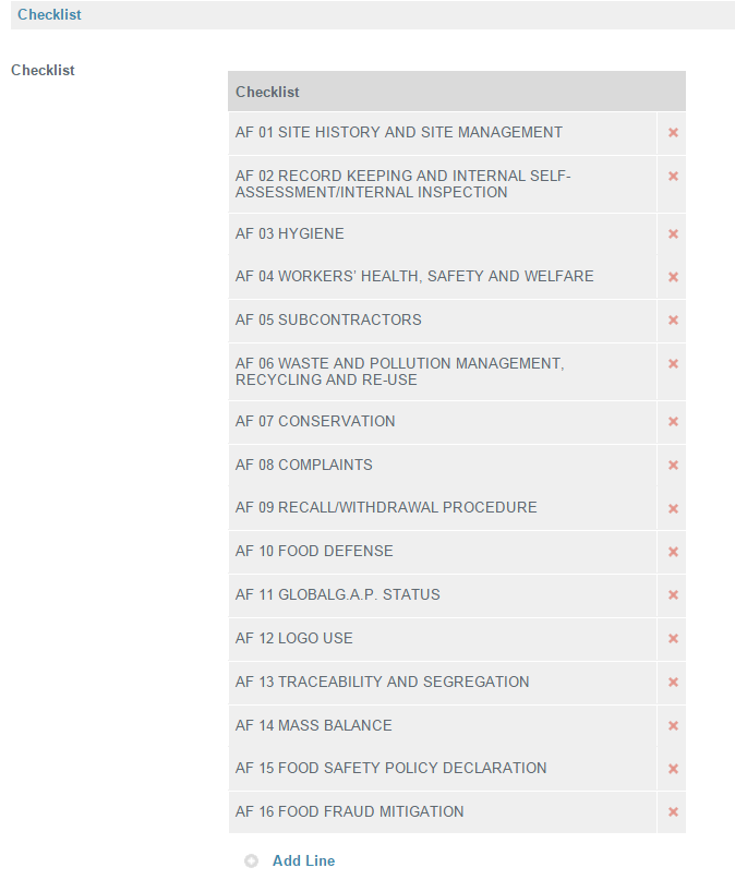 GlobalGAP Version 5 checklists available in Safefood 360° 4 Select all the ckecklists that are relevant to your business