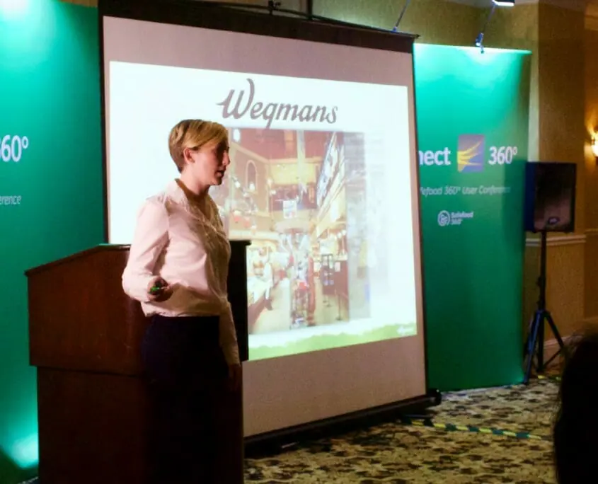 Thank you for Connect 360° 5 Courtney DeFord from Wegmans Culinary Solutions delivering a case study that captivated the audience