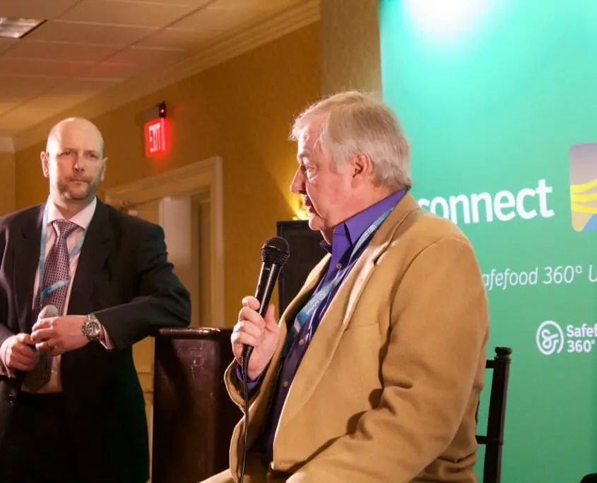 Thank you for Connect 360° 3 Mike Pearsall responding to GFSI related question from the conference audience