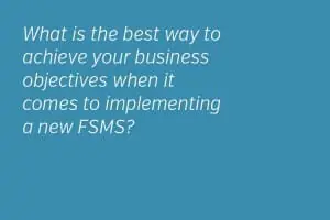 Why professional services are essential to setting up your food safety management system 2 What is the best way