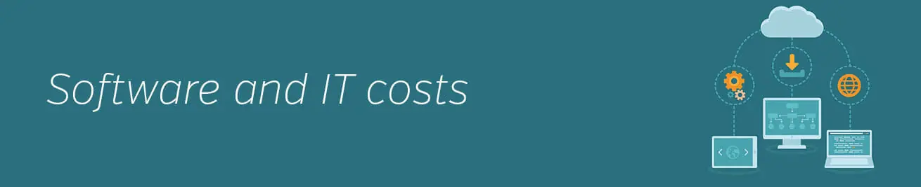 Software and IT costs