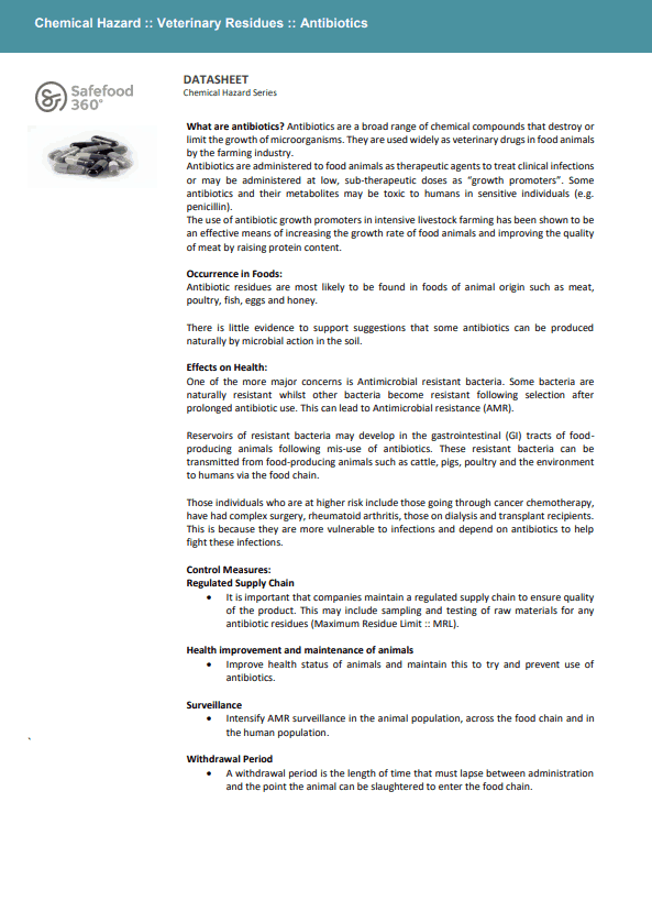Safefood 360 MRA whitepaper