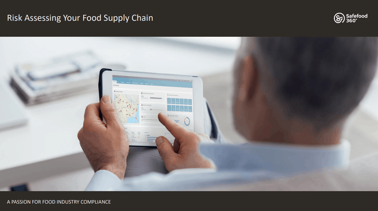 Risk Assessing Your Supply Chain European Food Sure Cover
