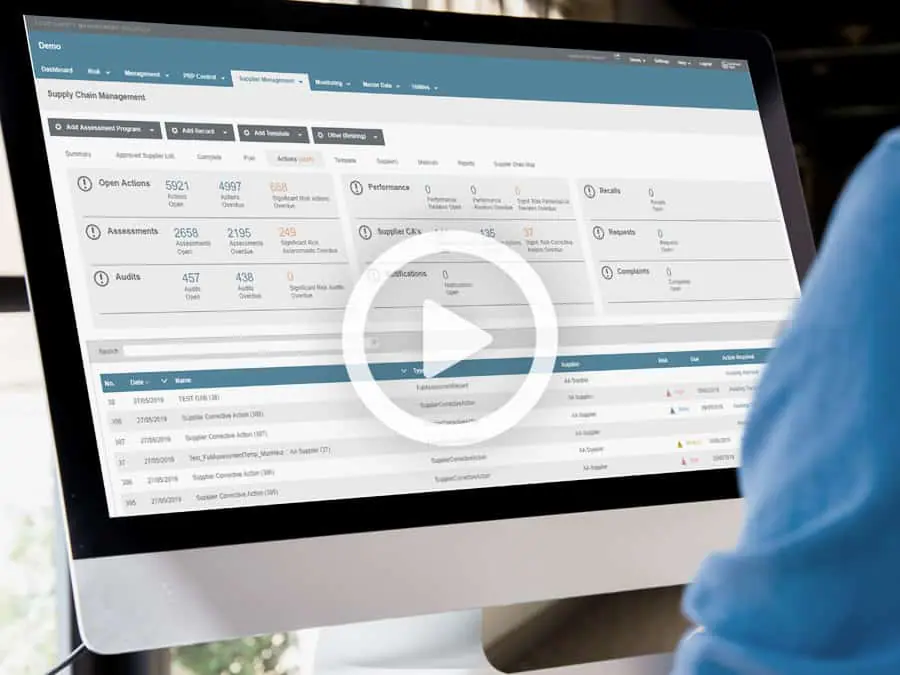 Supplier auditing