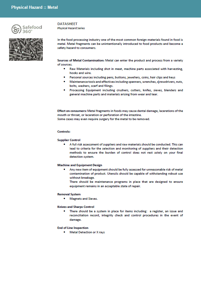 Safefood 360 MRA whitepaper