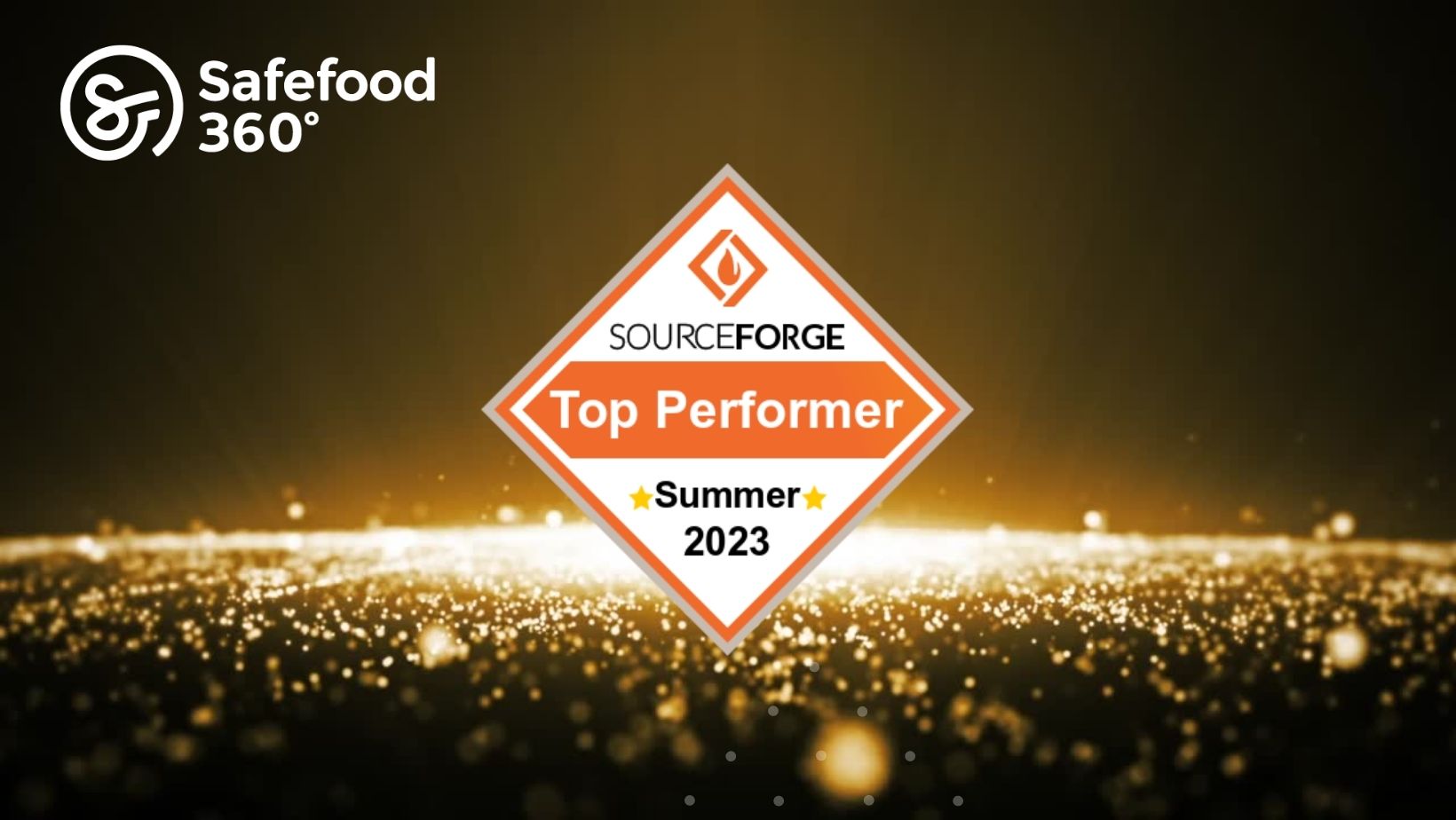 Safefood 360 is now top performer on sourceforge