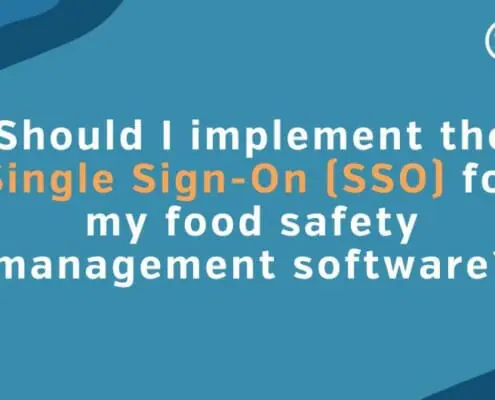 Should I implement single sign-on (SSO) for food safety management software? 7 sf360 Single sign on